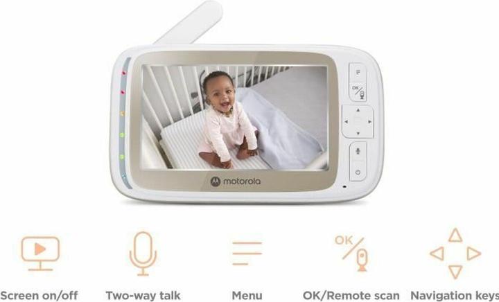 Image du produit Motorola Babyphone vidéo VM85 Connect (Vidéo et audio, 300 m)