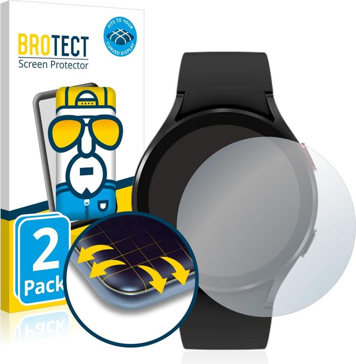 Productafbeelding BROTECT Volledig bedekkende screen protector (Galaxy horloge 4 (44mm))