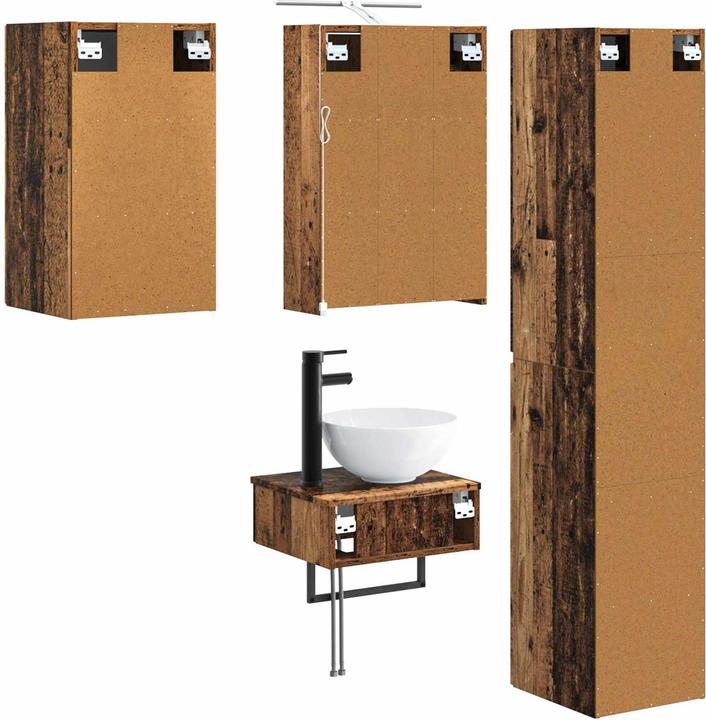 Produktbild vidaXL Badezimmermöbel-Set