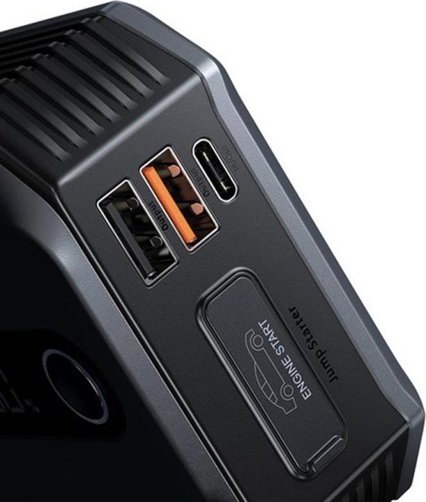 Immagine prodotto Baseus - Car Jump Starter Super Energy Max (C0120500) - 20000mAh, 12V - Cosmic Black (8000 A, 20000 mAh)