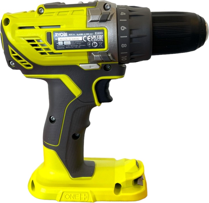Image du produit Ryobi R18DD3-0 (Fonctionnement sur batterie)