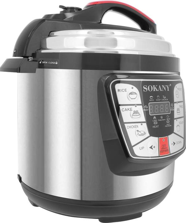 Actual product image Sokany Schnellkochtopf 6L Multifunktion