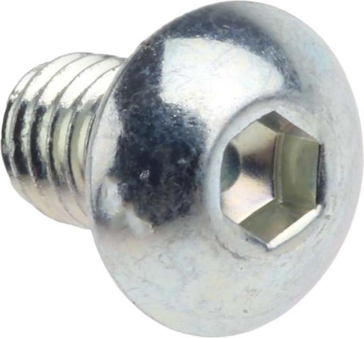 Image du produit RS PRO BZP socket button head screw, M4x6 (100 Vis par pièce)