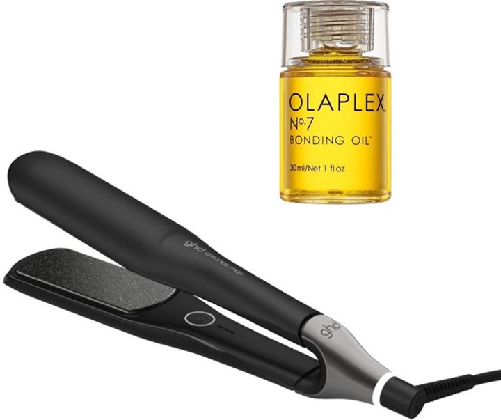 Actual product image ghd Chronos Max Styler Black + Olaplex No.7 Bonding Oil 30ml