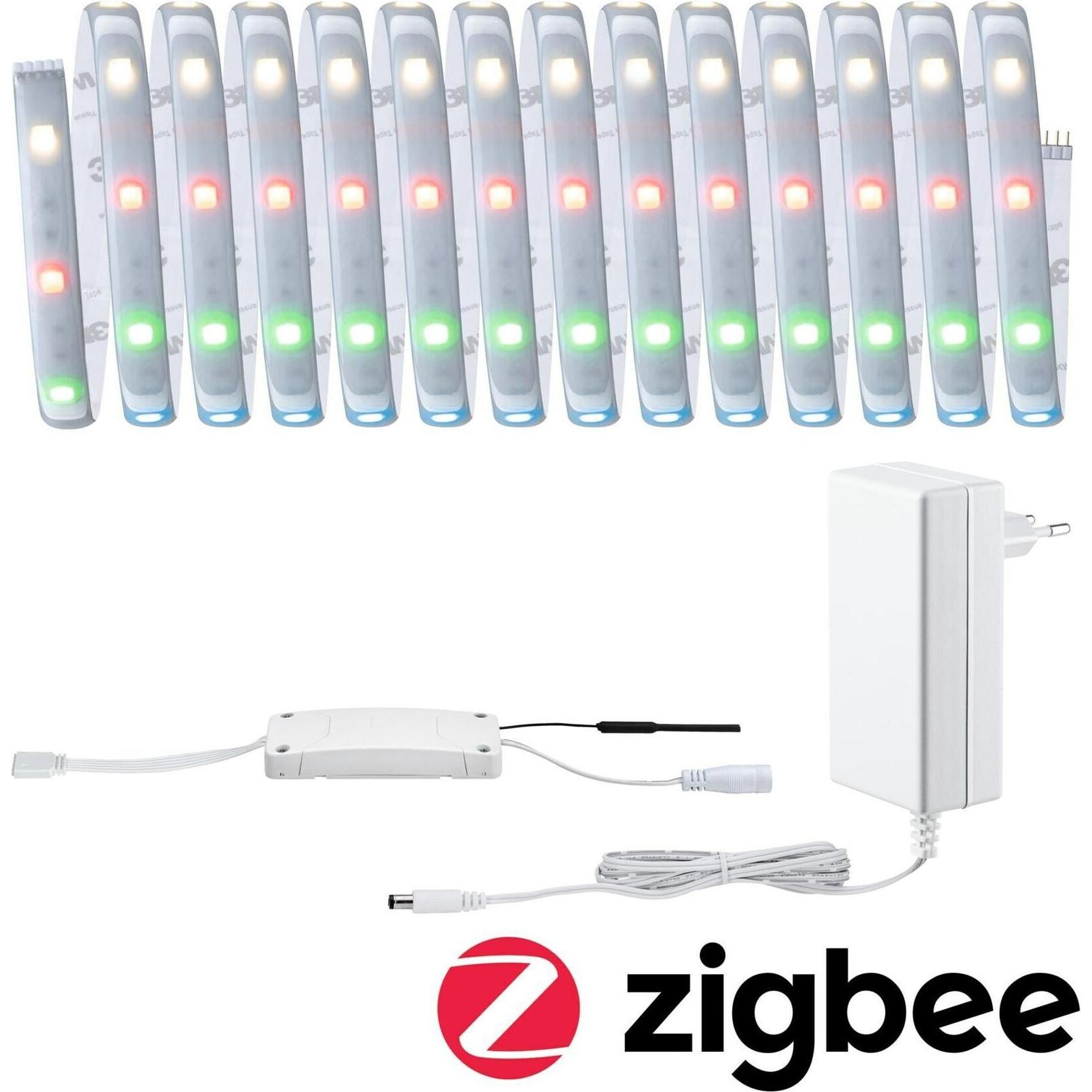 Paulmann, LED Streifen, MaxLED 250 Stripe Set (Mehrfarbig, 500 cm, Indoor)