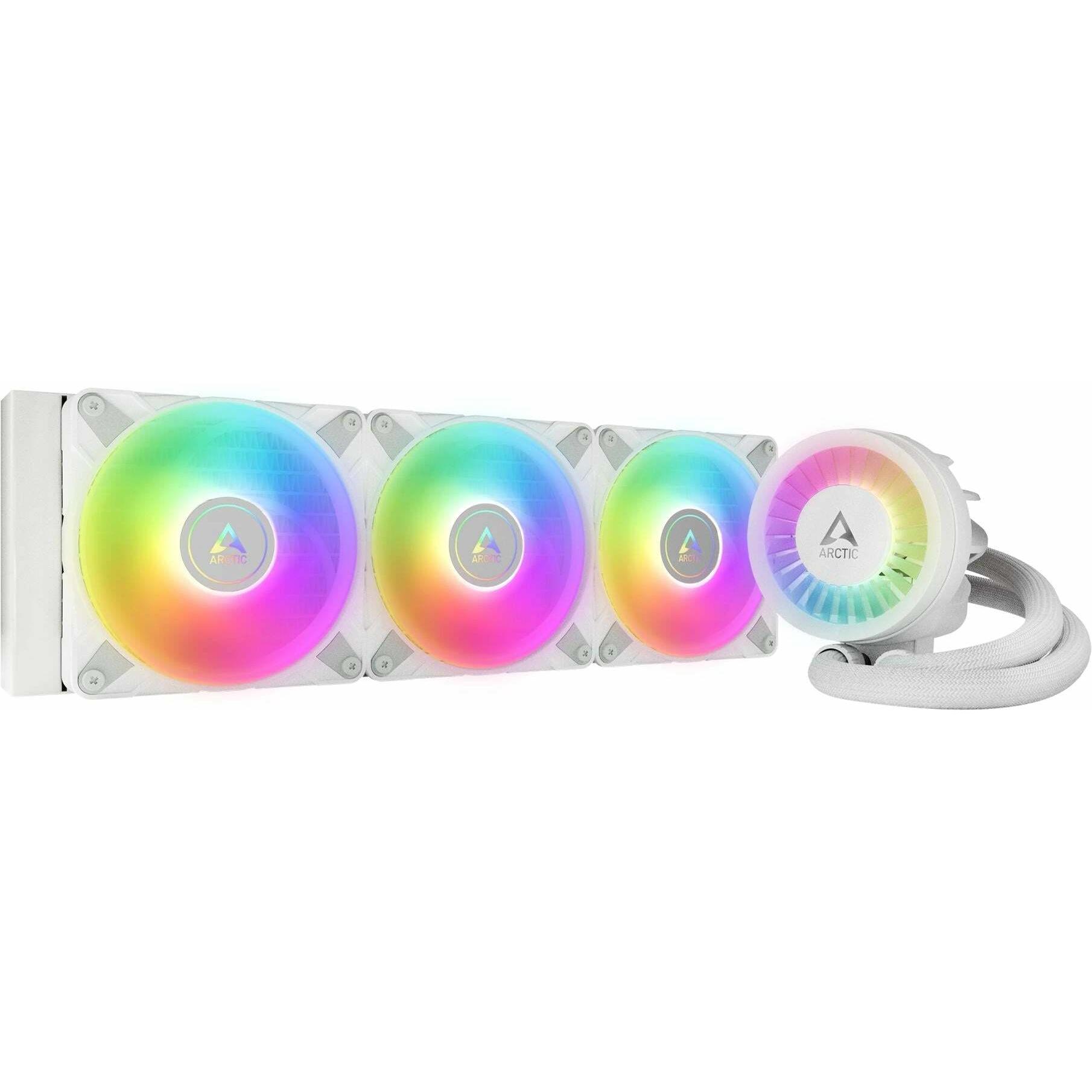 Arctic Liquid Freezer III - 360 A-RGB, CPU Wasserkühler, Weiss