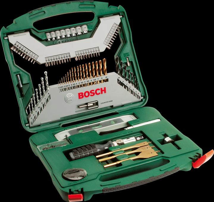 Bosch Zubehör X-Line Titanium Drill and Bitset 100 pieces (32 mm, 38 mm, 45 mm, 54 mm)