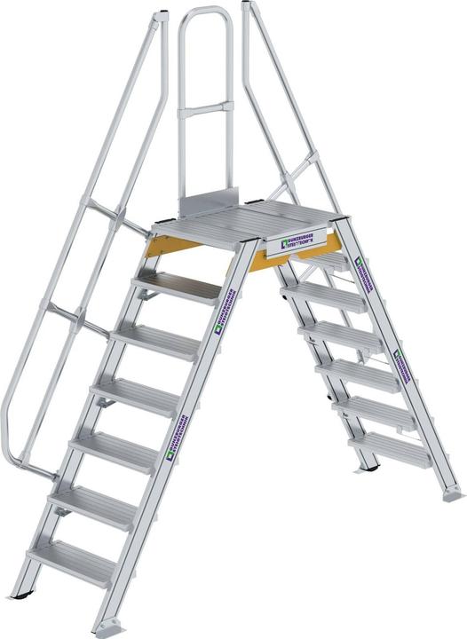 Produktbild Munk Überstieg 60° Stufenbreite 600 mm 7 Stufen (Plattformleiter, 60 cm)