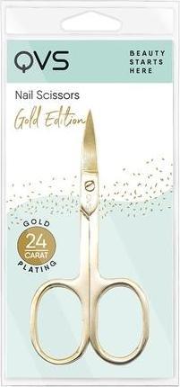 Image du produit QVS Gold Edition Nail Scissors with Curved Blades 10-1264-000-17