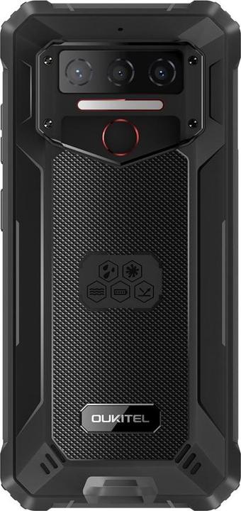 Produktbild Oukitel WP23 Pro (128 GB, Midnight Black, 6.52", Hybrid Dual SIM + eSIM, 13 Mpx, 4G)