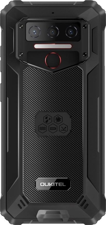 Image du produit Oukitel WP23 Pro (128 Go, Midnight Black, 6.52", Double SIM hybride + eSIM, 13 Mpx, 4G)