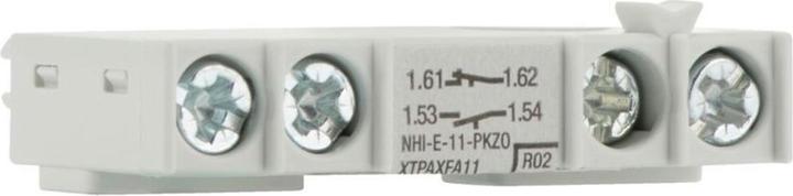 Actual product image Eaton Auxiliary contact block 1 NO contact 1 NC contact