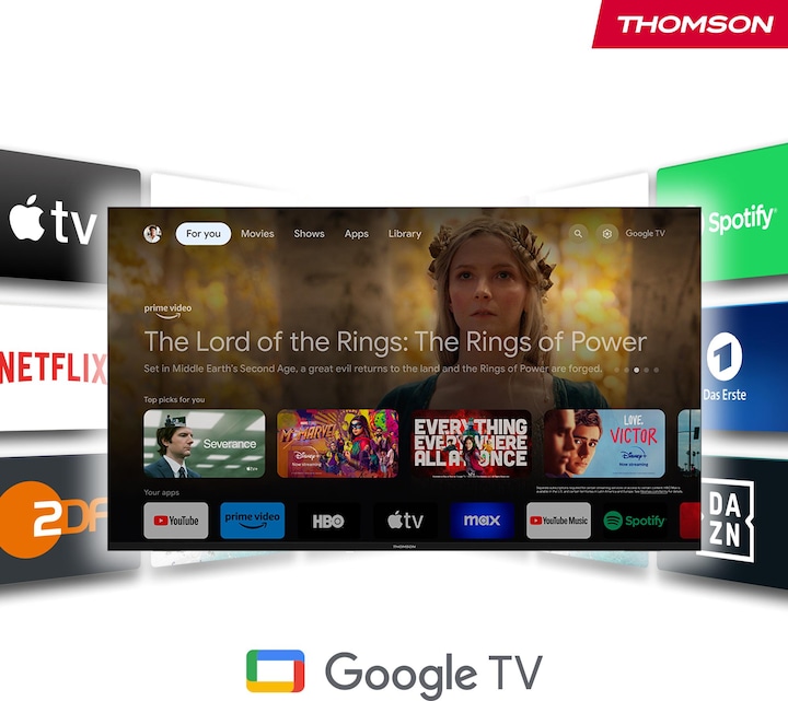Immagine prodotto Thomson Streaming Box Plus 270 (3.07 GB, Android 12)