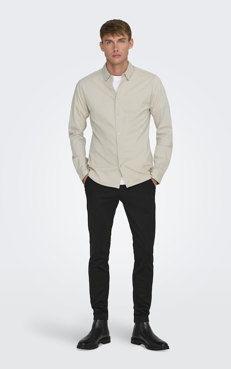 Produktbild Only & Sons Onsrobin B/U Ls Stretch Shirt Noos (XL)