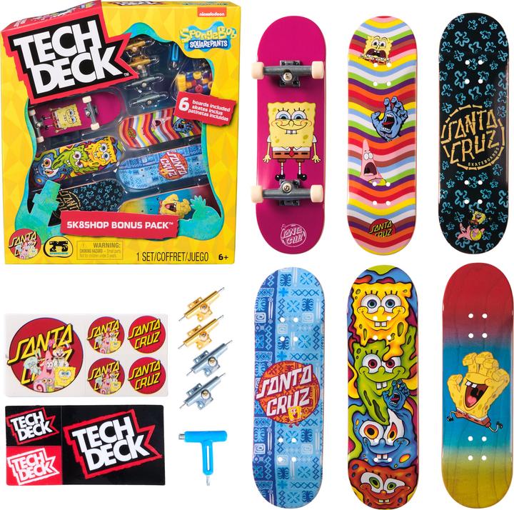 Actual product image Tech Skate Bonus Sk8 Shop - SpongeBob