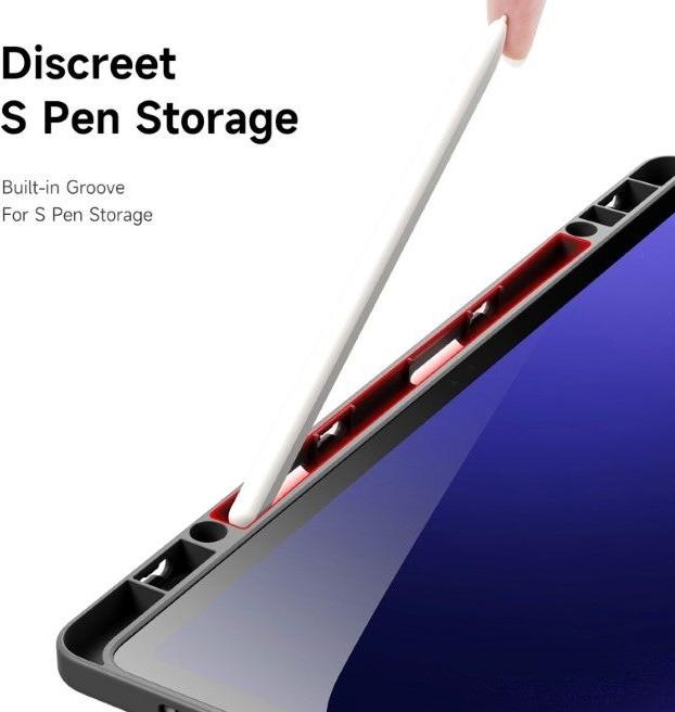 Actual product image Dux Ducis Magi Series Bookover (Galaxy Tab S9+, Galaxy Tab S9 FE+)