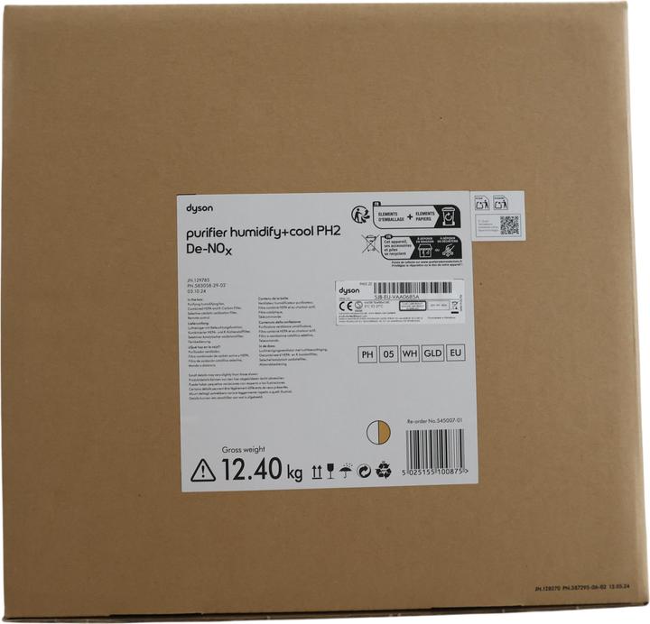 Image du produit Dyson Purifier Humidify + Cool De-Nox (10 m²)