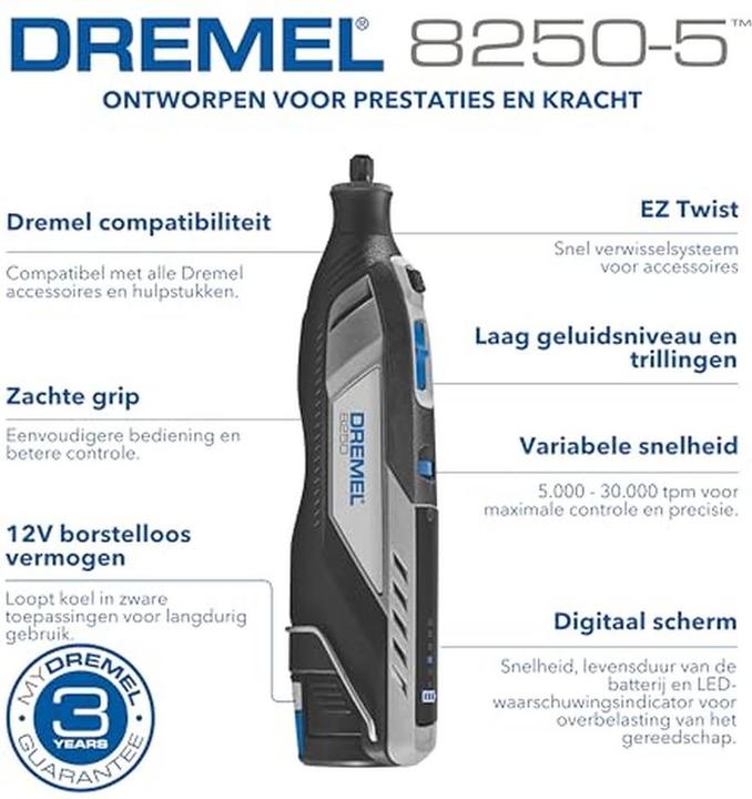Produktbild Dremel Akku-Multifunktionswerkzeug 8250