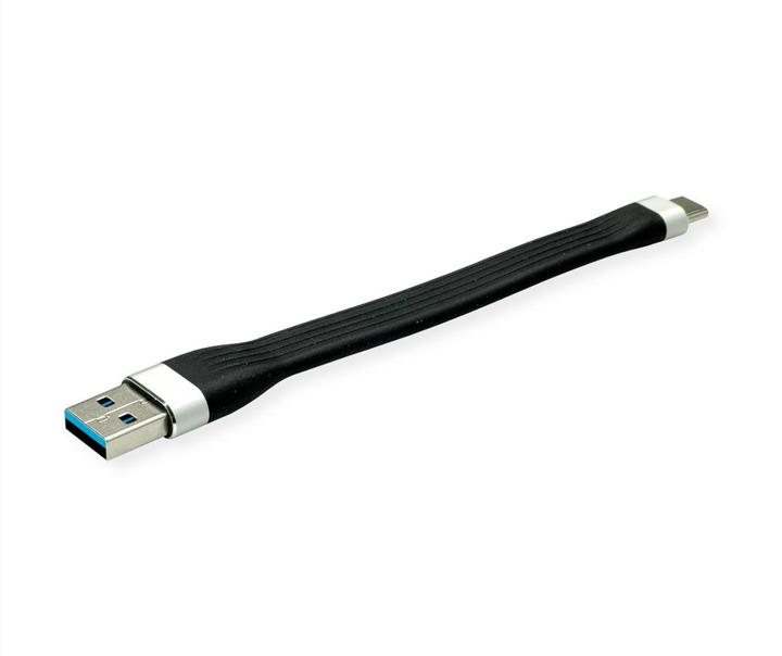 Produktbild Roline USB A—Usb C (0.11 m, USB 3.2 Gen 1, 15 W)