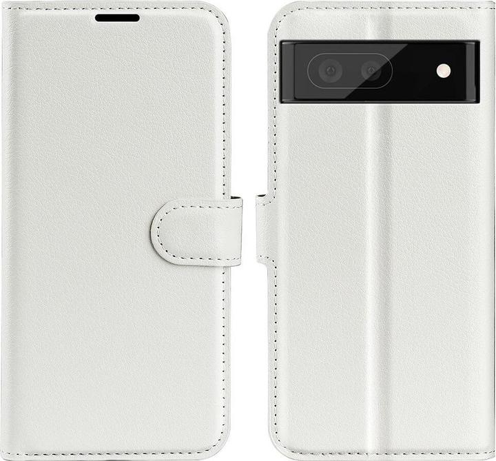 Produktbild Cover-Discount Google Pixel 7 Pro - Leder Etui Hülle weiss (Google Pixel 7 Pro)