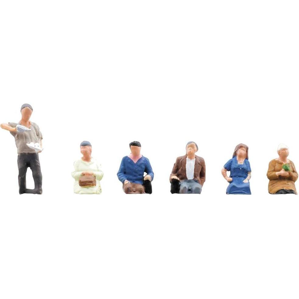 Kato N Passagiere Bemalt, Sitzend (7024225)