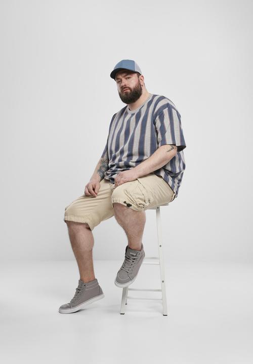 Produktbild Urban Classics Printed Oversized Bold Stripe Tee (S)