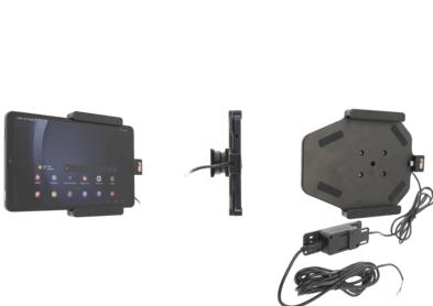 Produktbild Brodit Halter Aktiv, mit Festanschluss, 12/24V, für SAMSUNG Galaxy Tab A9