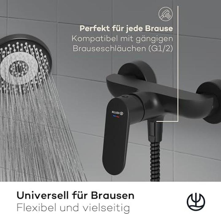 Produktbild Kludi X1 Duscharmatur Aufputz, Brause-Einhandmischer