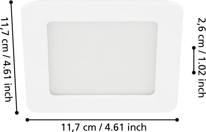 Actual product image EGLO Fueva 5 (700 lm)