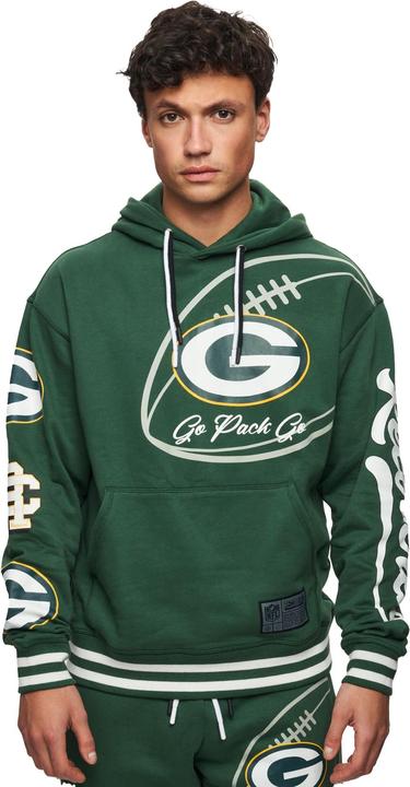 Immagine prodotto Recovered Re:felpa con cappuccio in pile - PATCHES Green Bay Packers (L)