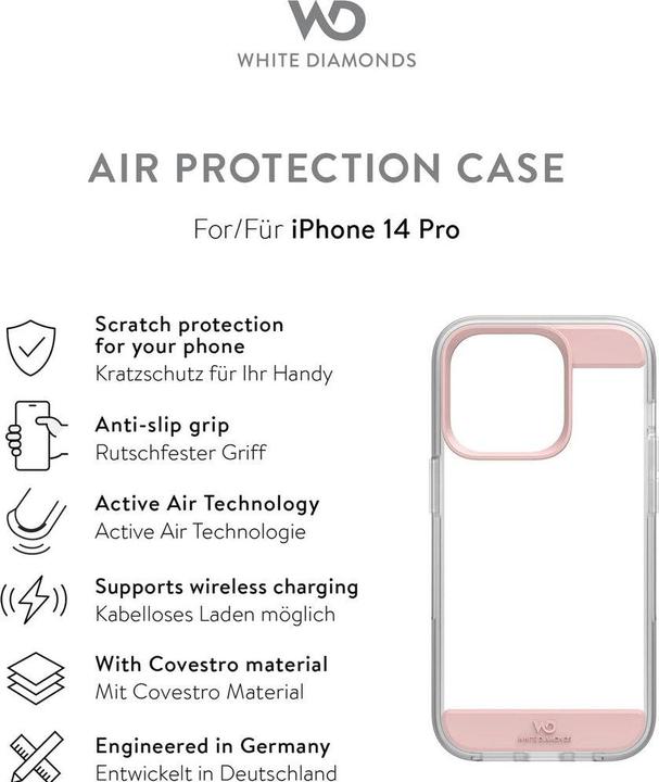 Produktbild White Diamonds Air Protection (Apple iPhone 14 Pro)
