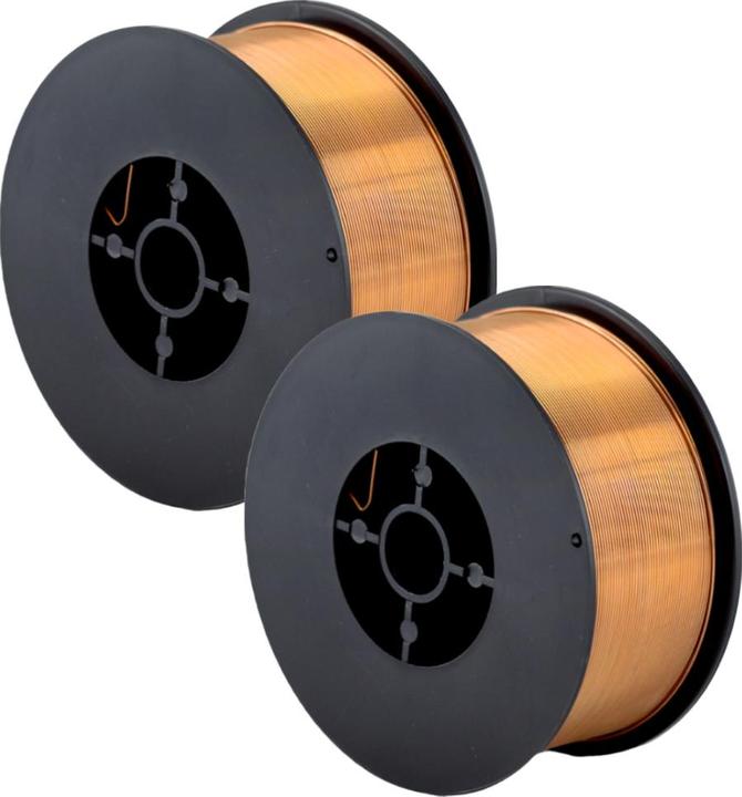 Produktbild Stahlwerk Schweissdraht MIG/MAG Ø 0,8mm Stahl SG2 ER70S-6 1 kg Drahtrolle 2er Set