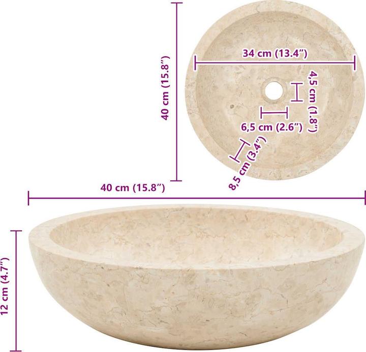 Produktbild VidaXL Siegmar (400 mm, 400 mm)