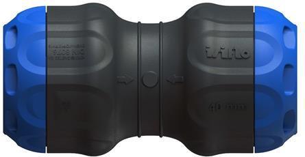 Actual product image Aalberts Isiflo Sprint velvet sleeve 40 x 40 mm