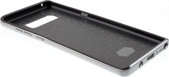 Produktbild König Design Handyhülle für Samsung Galaxy S7 Edge Schutzcase Backcover Bumper Etuis Silber (Samsung Galaxy S7 Edge)