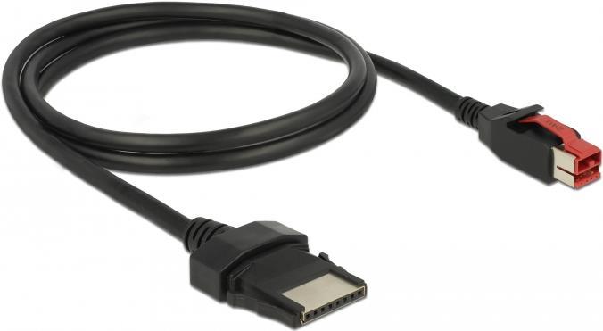 Produktbild Delock 85477 PoweredUSB Kabel Stecker 24 V (1 m, USB 2.0)