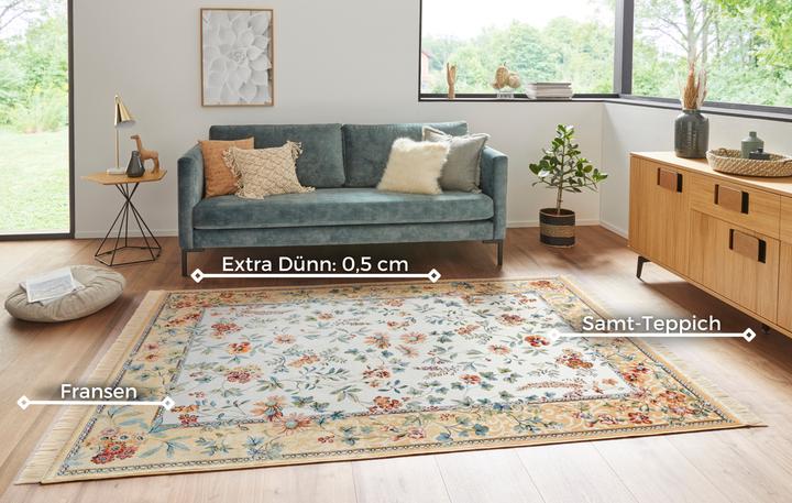 Produktbild Hanse Home Oriental Flowers (140 x 95 cm)