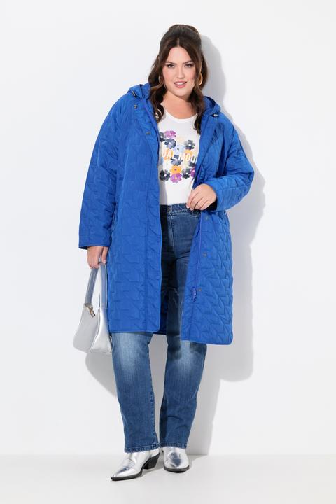 Image du produit Ulla Popken Manteau léger HYPRAR, capuche, déperlant (58)