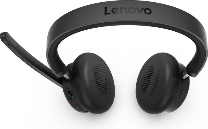 Actual product image Lenovo ANC Headset 6550, Wireless, Office/Call center, 20 - 20000 Hz, 165 g, Headset, Black (Wireless, USB-C, Microsoft teams)