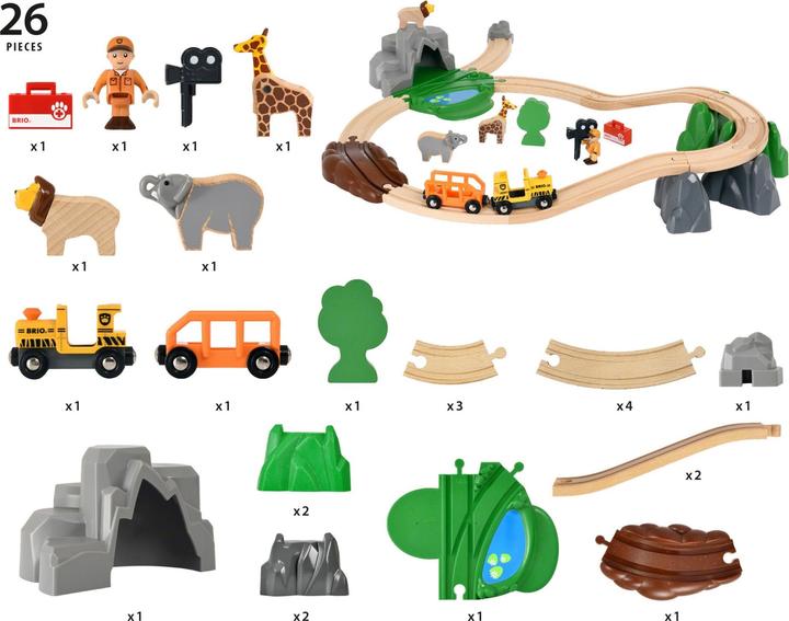 Produktbild Brio Safari Adventure Set