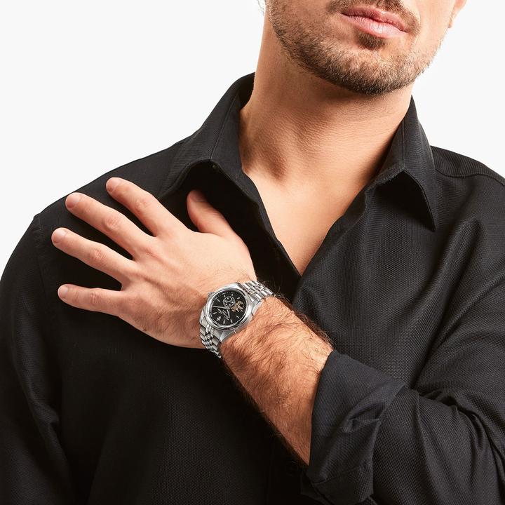 Actual product image Thomas Sabo WA0414-201-203 Unisex Automatik mit Lilienemblem 36mm 5ATM (Analogue wristwatch, 36 mm)