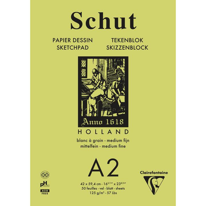 Image du produit Clairefontaine Techniques sèches (125 g/m², 1 x)
