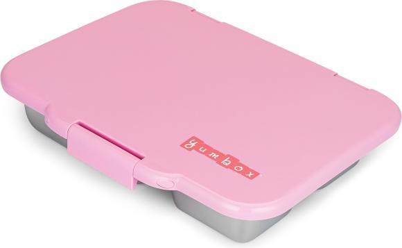 Actual product image Yumbox Presto (5 compartments) Rose Pink, Stainless Steel Snack Box
