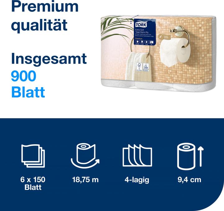 Image du produit Tork Premium (6 pcs)