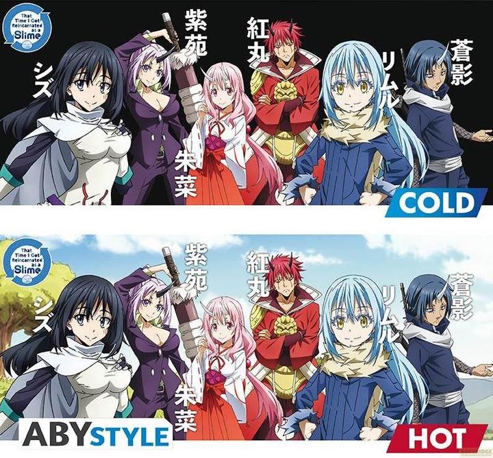 Actual product image ABYstyle VITA DA SLIME Tazza 460ml Heat Change : Group