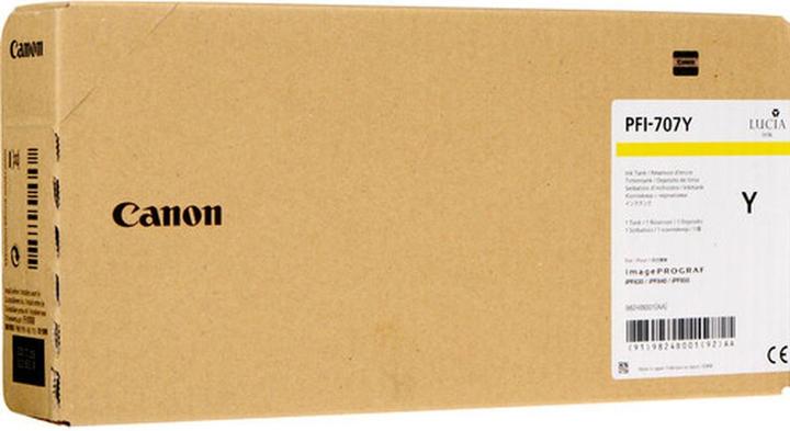 Produktbild Canon Tinte Large Format yellow Orig.Nr. PFI-707Y (Y)
