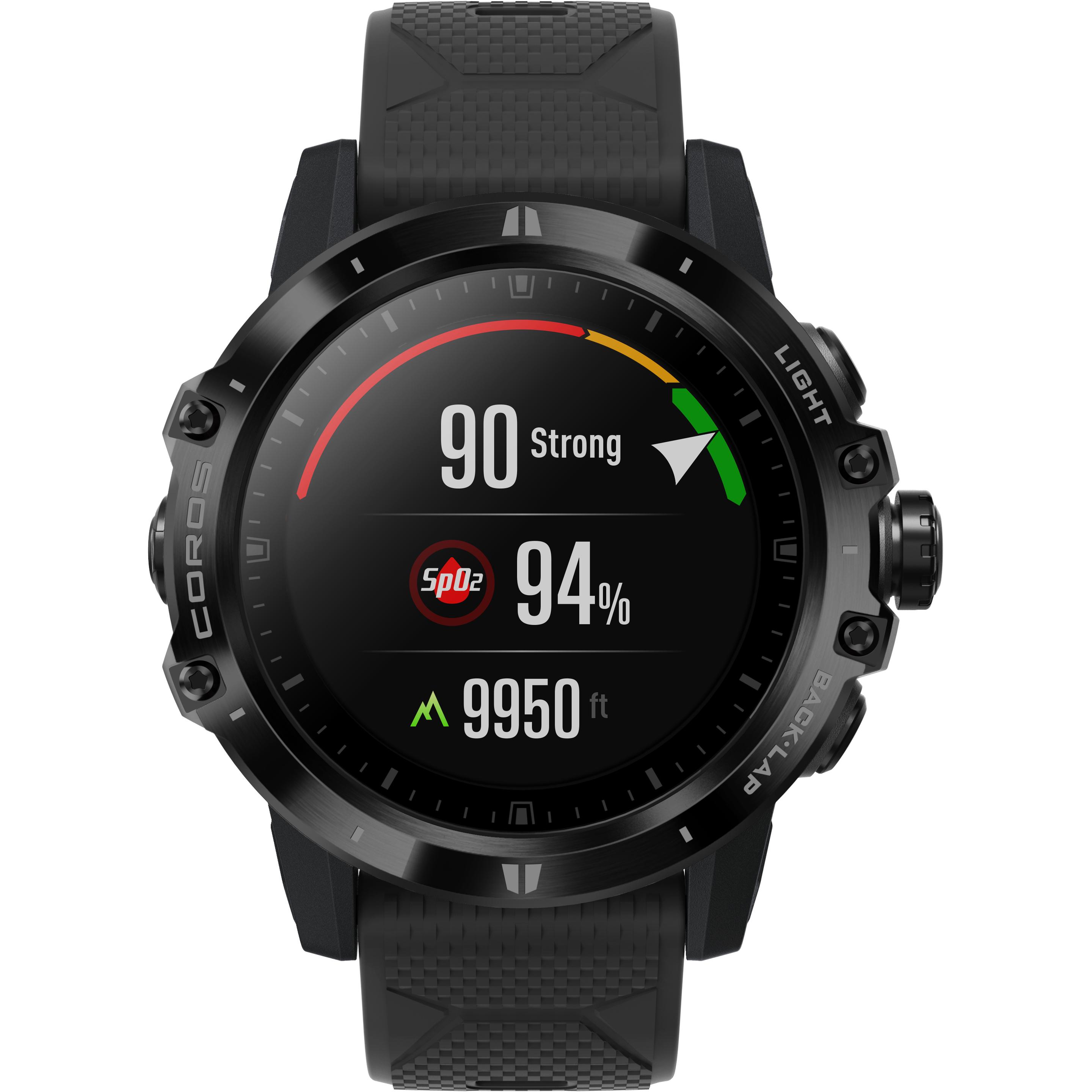 Coros VERTIX Dark Rock (47 mm), Smartwatch