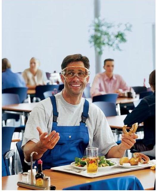 Actual product image Uvex Safety Full vision goggles Ultrasonic