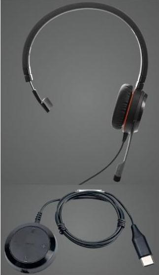 Image du produit Jabra Evolve 30 II UC Mono (Filaire, USB-C)