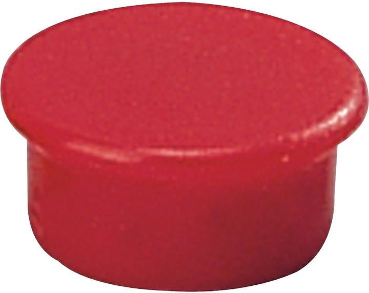 Produktbild Dahle 95513, Tafelmagnet, Rot, 13 mm, 13 mm, 7 mm, 10 Stück(e) (10 x)
